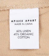 Linen and Cotton Brown Trouser