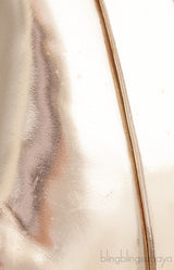 Gold Leather Black Fabric Slingback