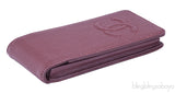 CC Caviar Maroon iPhone Case