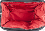 Black Quilted Nylon Cocoon Trolley Rolling Case