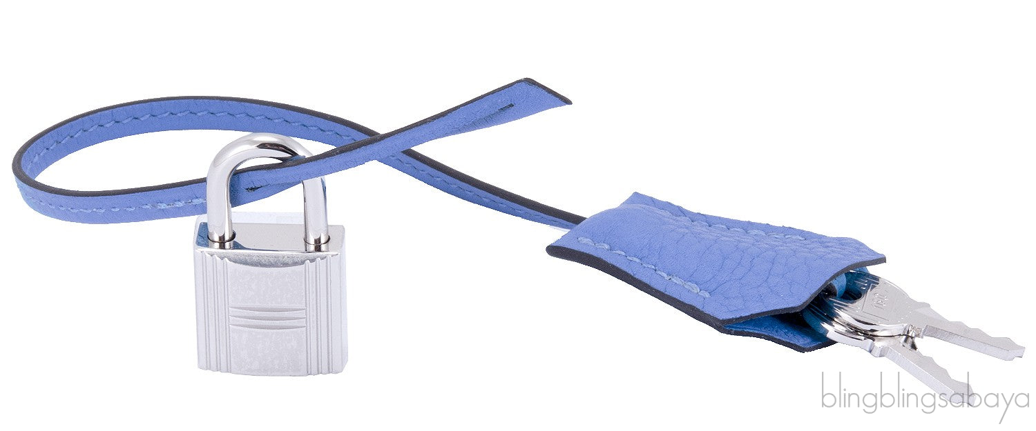 Birkin 35 Blue Paradise Taurillon Clem.