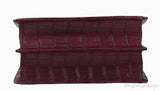 Maxime Bordeaux Crocodile Bag