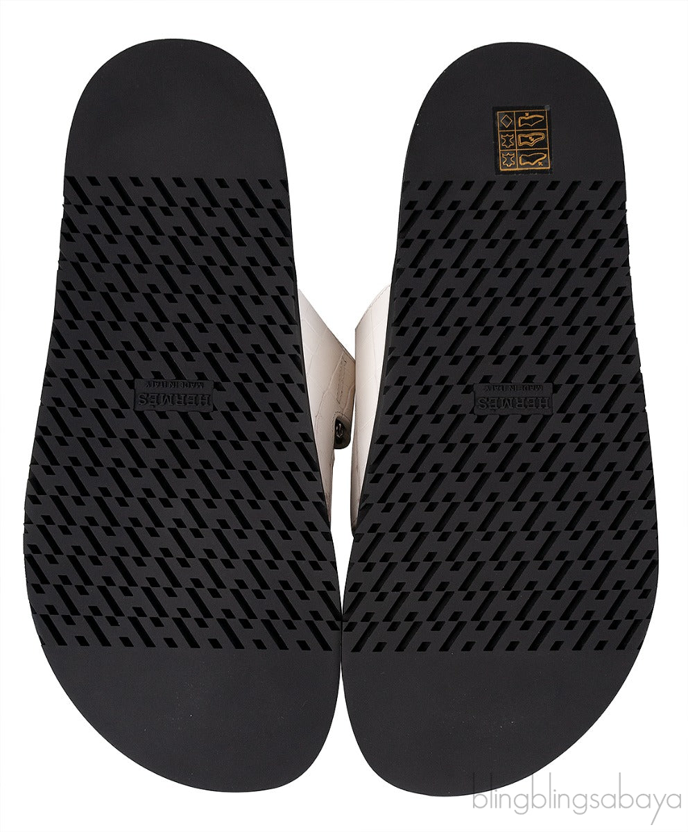 Chypre Himalaya Matte Crocodile Sandals