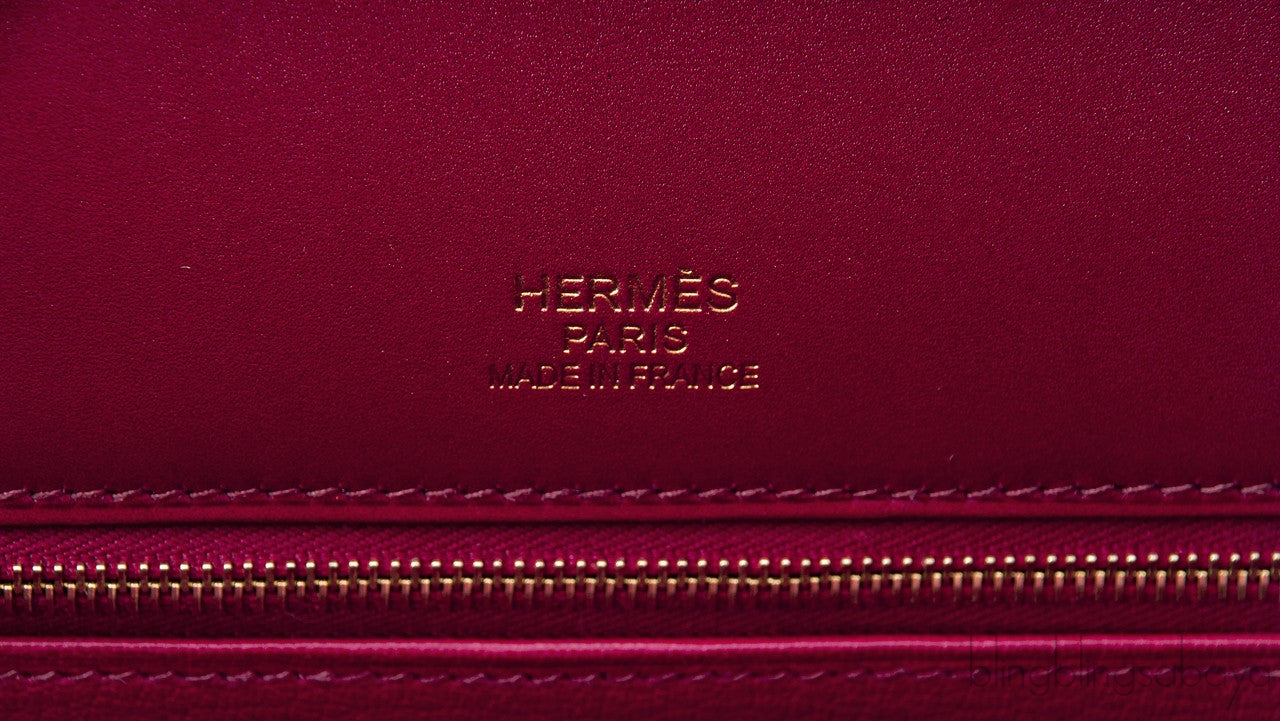 Kelly 35 Ghillies Rubis Tadelakt