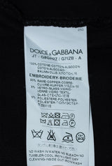 Dolce & Gabbana Black Patch T-shirt