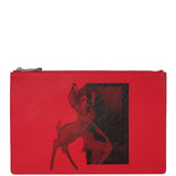 Givenchy Red Medium Bambi Pouch
