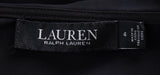 Lauren Ralph Laurent Black Cape Jumpsuit S