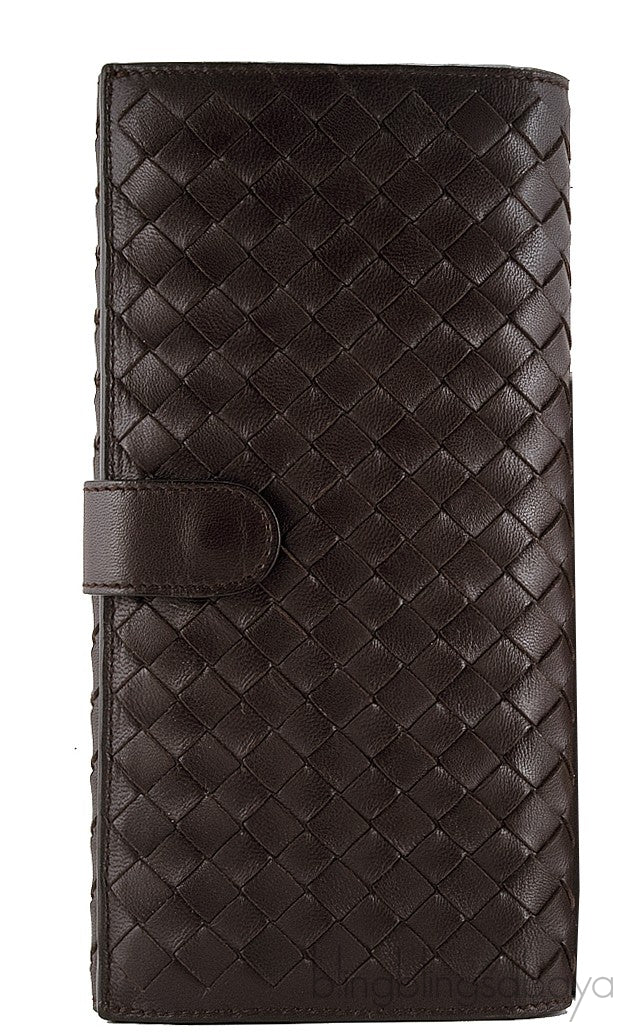 Intrecciato Continental Wallet