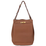 Hermes So Kelly 26 Gold Taurillon Clemence GHW
