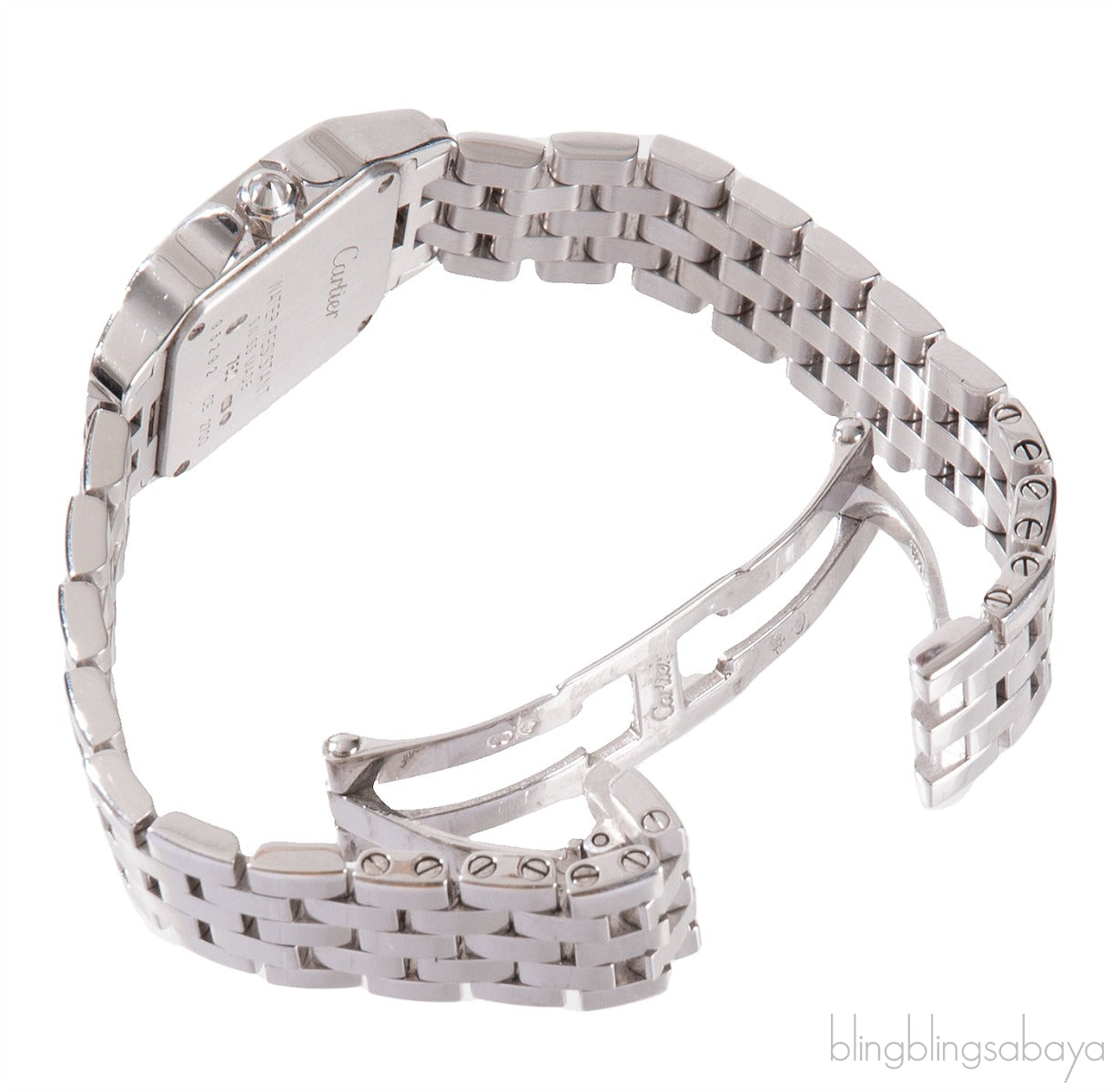 Cartier Panthere 18k White Gold Diamond Watch