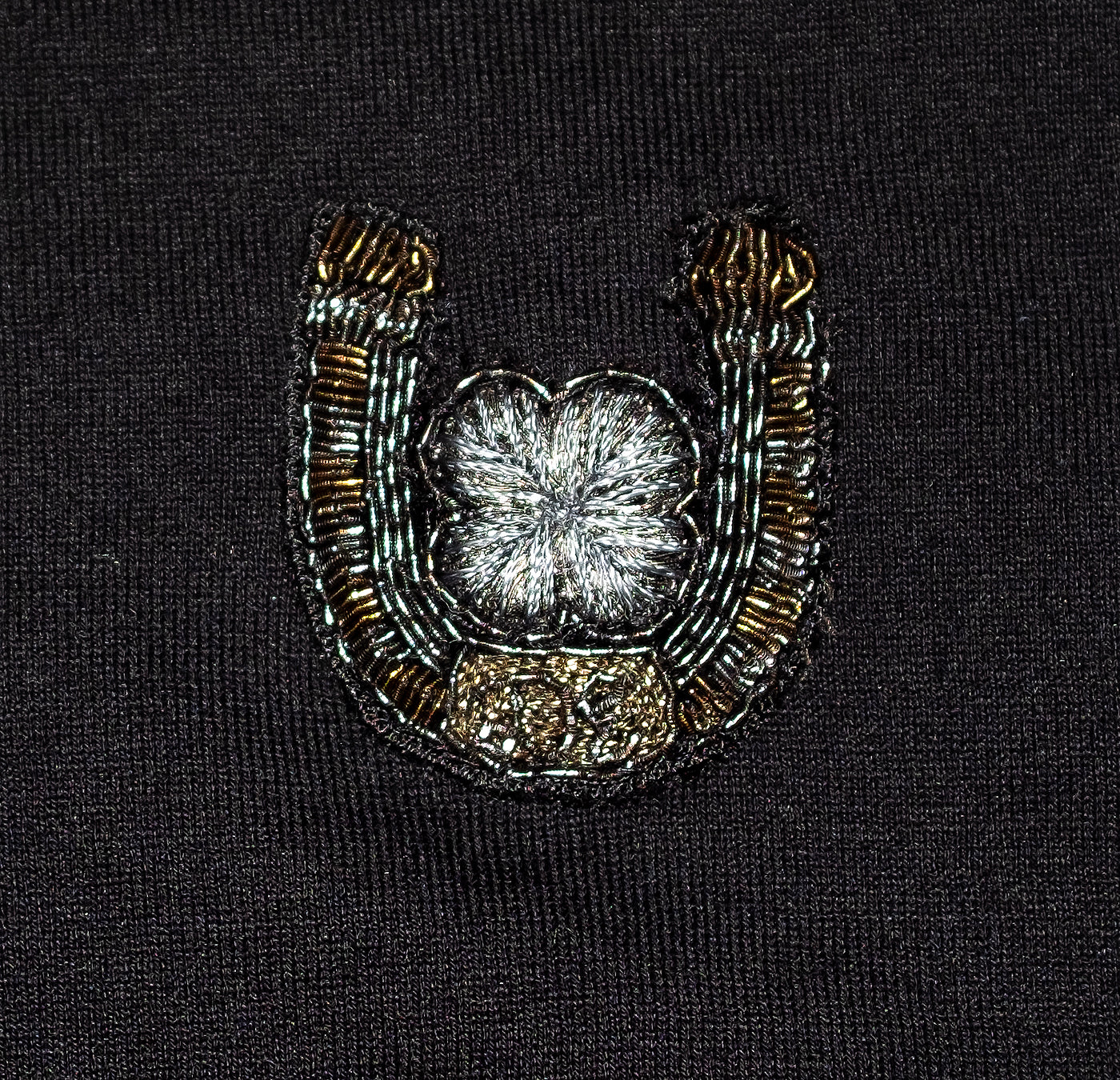Dolce & Gabbana Black Patch T-shirt