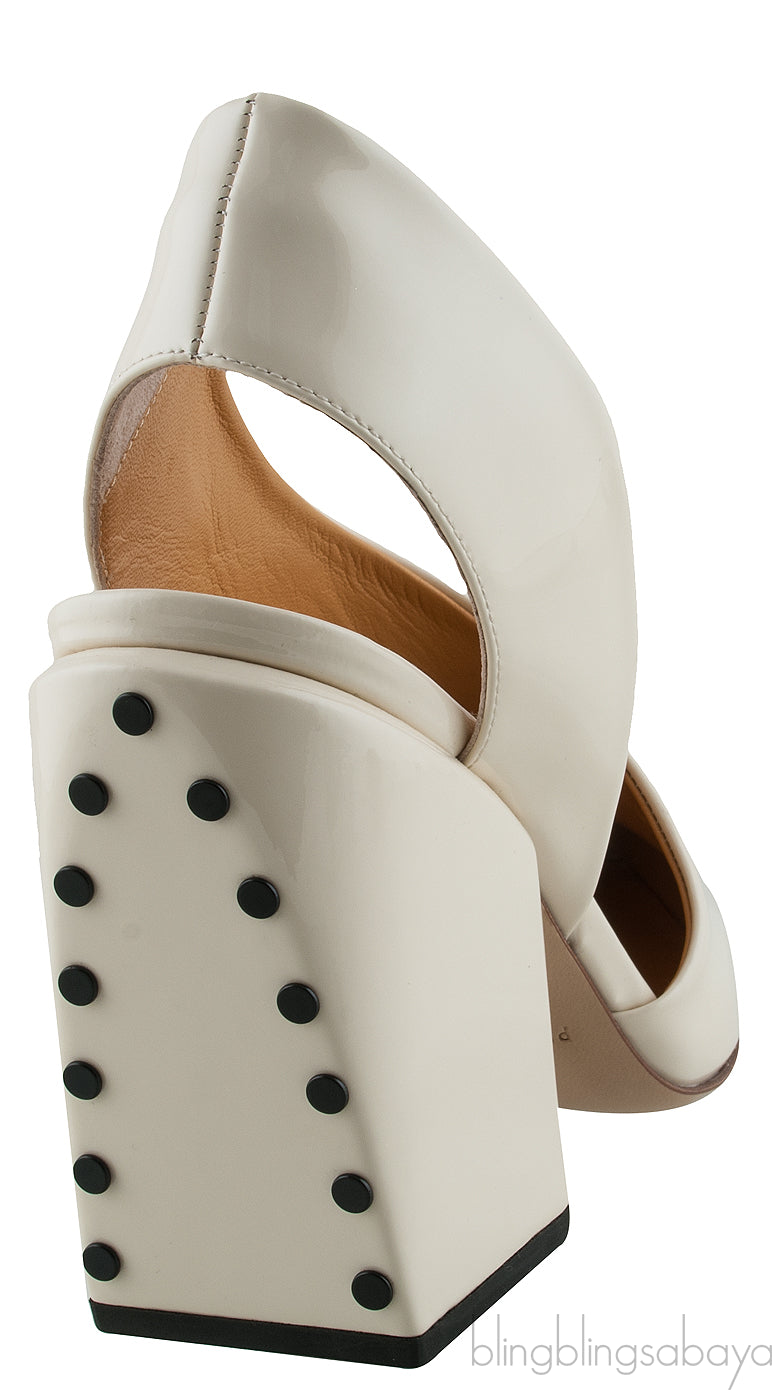 Off-white Slingback Pump