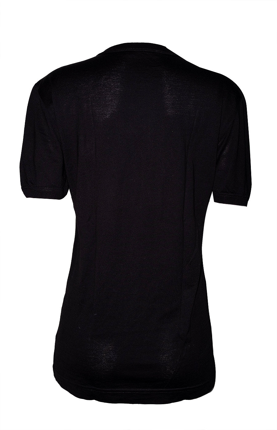Dolce & Gabbana Black Patch T-shirt