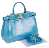Blue Python Mini Peekaboo