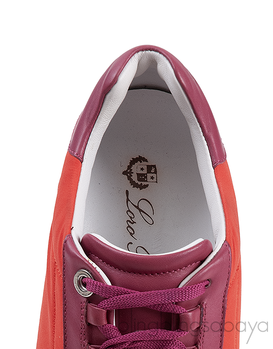 Loro Piana My Wind Microfibre Bi-color Nylon Sneakers