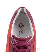 Loro Piana My Wind Microfibre Bi-color Nylon Sneakers