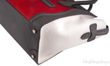 Mini Luggage Tricolor Brick Pony Hair