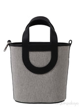 In-the-Loop 18 Ecru/Black Canvas & Black Swift Leather PHW