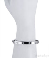White Gold LOVE Diamond Bracelet