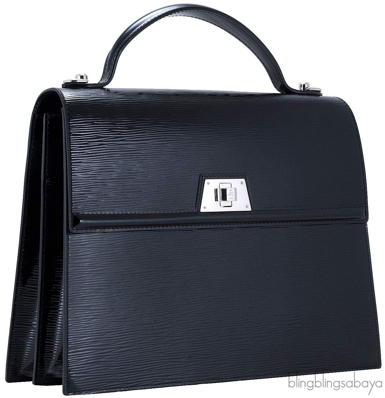 Black Epi Sevigne GM Tote