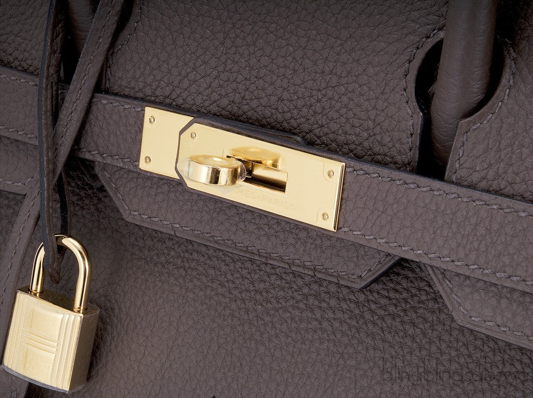 Birkin 30 Taupe Togo GHW