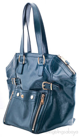 Downtown Patent Leather Tote