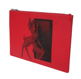 Givenchy Red Medium Bambi Pouch