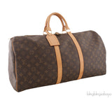 KEEPALL 55 Monogram Luggage