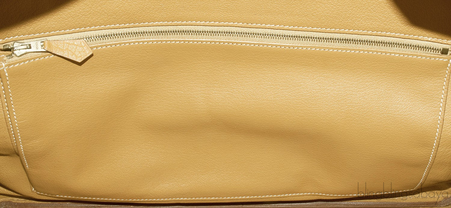 Birkin 40 Gold Vache Fjord GHW