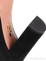 Ulyana Mink Pompom Suede Ankle Boots  39