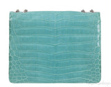 Glazed Crocodile Lunchbox Large Tiffany Blue Bag