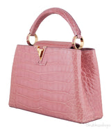 Capucines Vieux Rose Crocodile BB