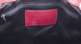 Red Python Hobo bag