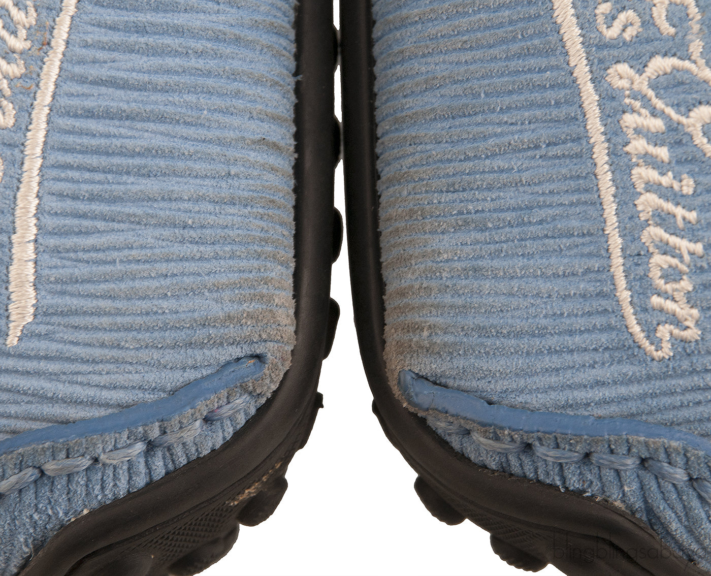 Louis Vuitton Light Blue Epi Suede Men\'s Loafer