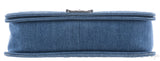 Quilted Le Boy Denim Jumbo Flap Bag