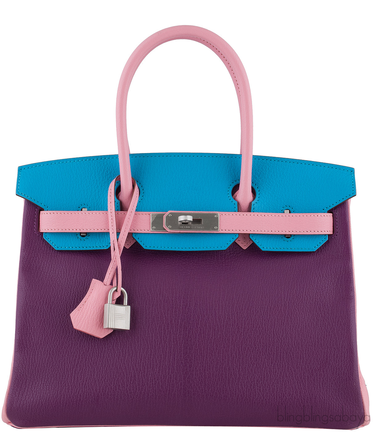 Birkin 30 Tri-color Chevre Mysore
