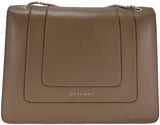 Serpenti Petra Brown Shoulder Bag