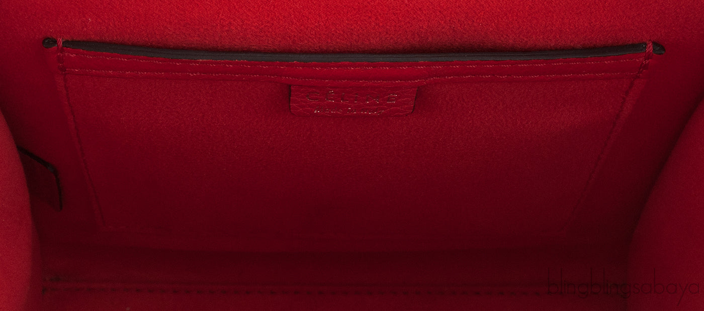 Red Nano Luggage Bag