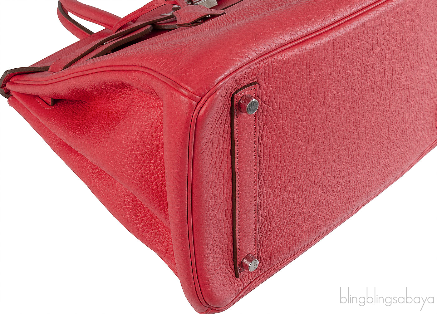 Hermes Birkin 35 Bougainvillea Taurillon Clem PHW