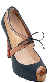 Instrumenta 120 Calf/Spechhio/Pony Leopard Heels