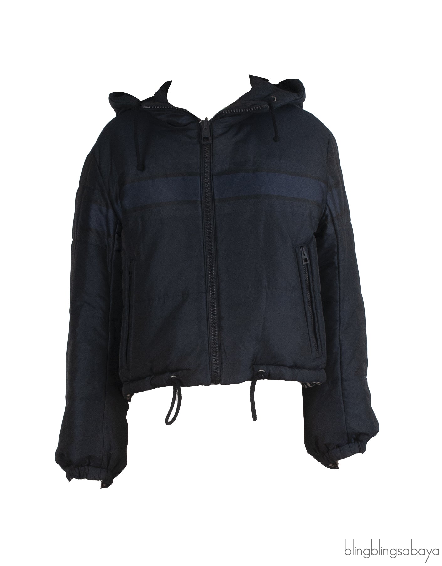 Dior Oblique Reversible Cropped Puffer Jacket