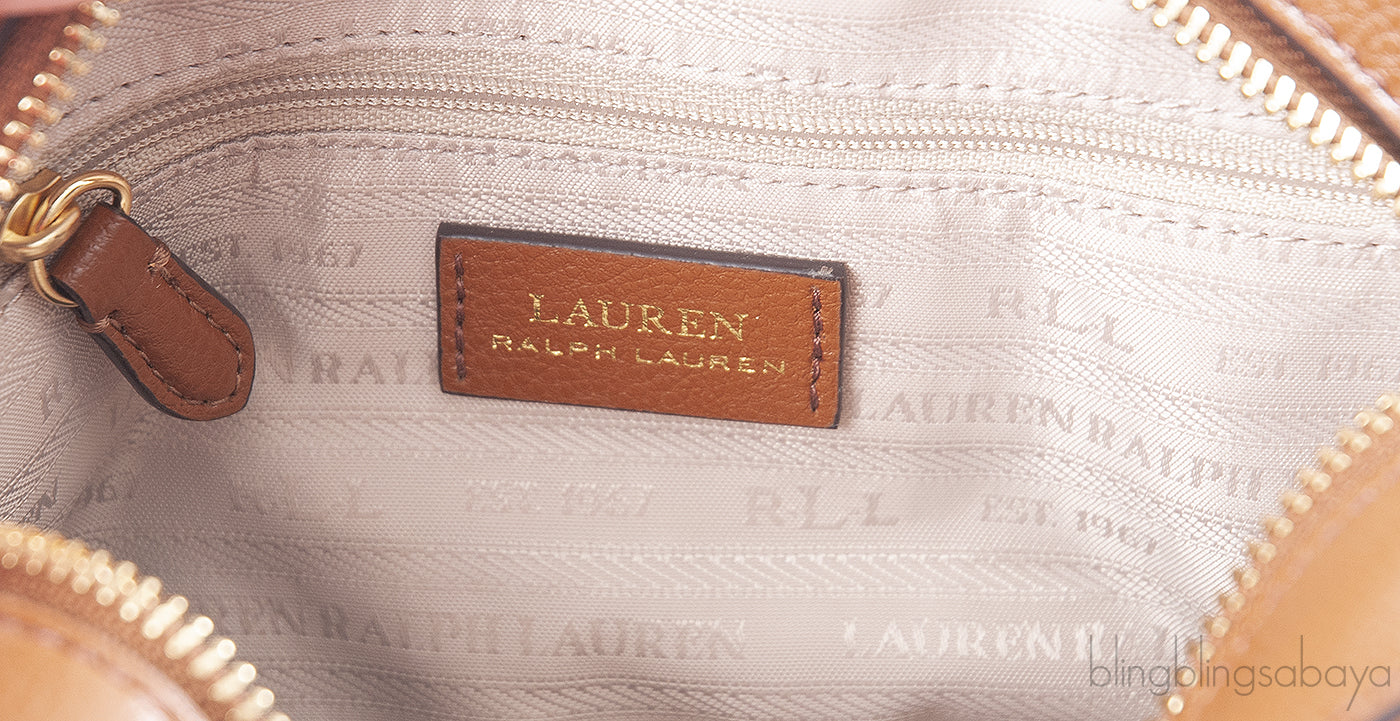 Ralph Lauren Tan Crossbody Bag