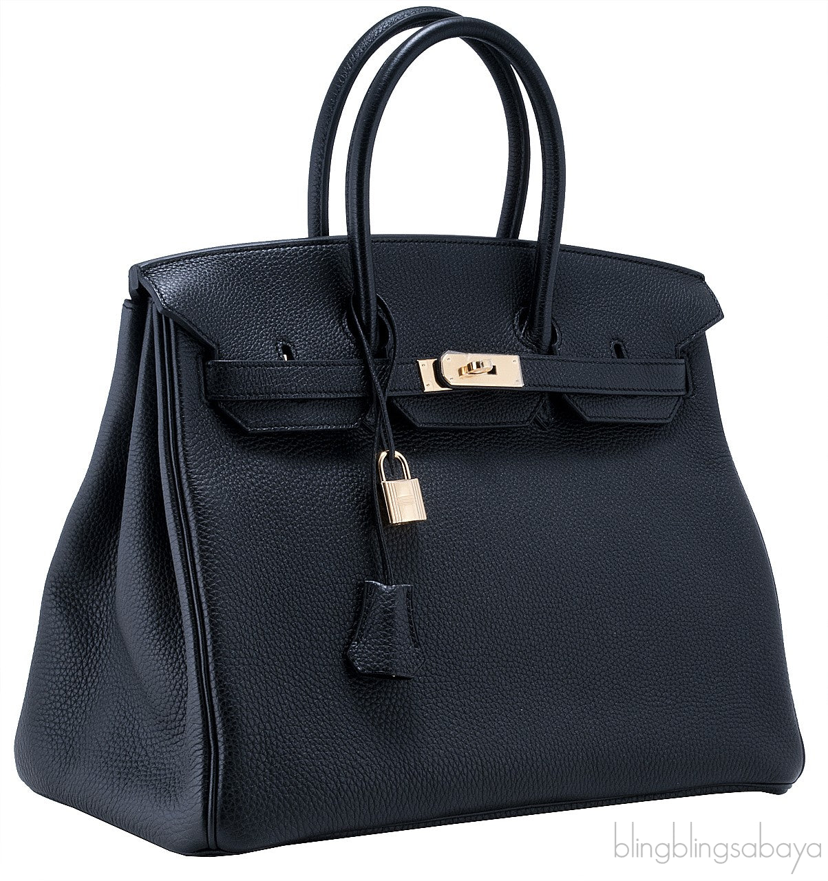 Birkin 35 Black Togo GHW