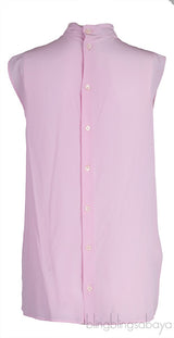 Pink Sleeveless Blouse
