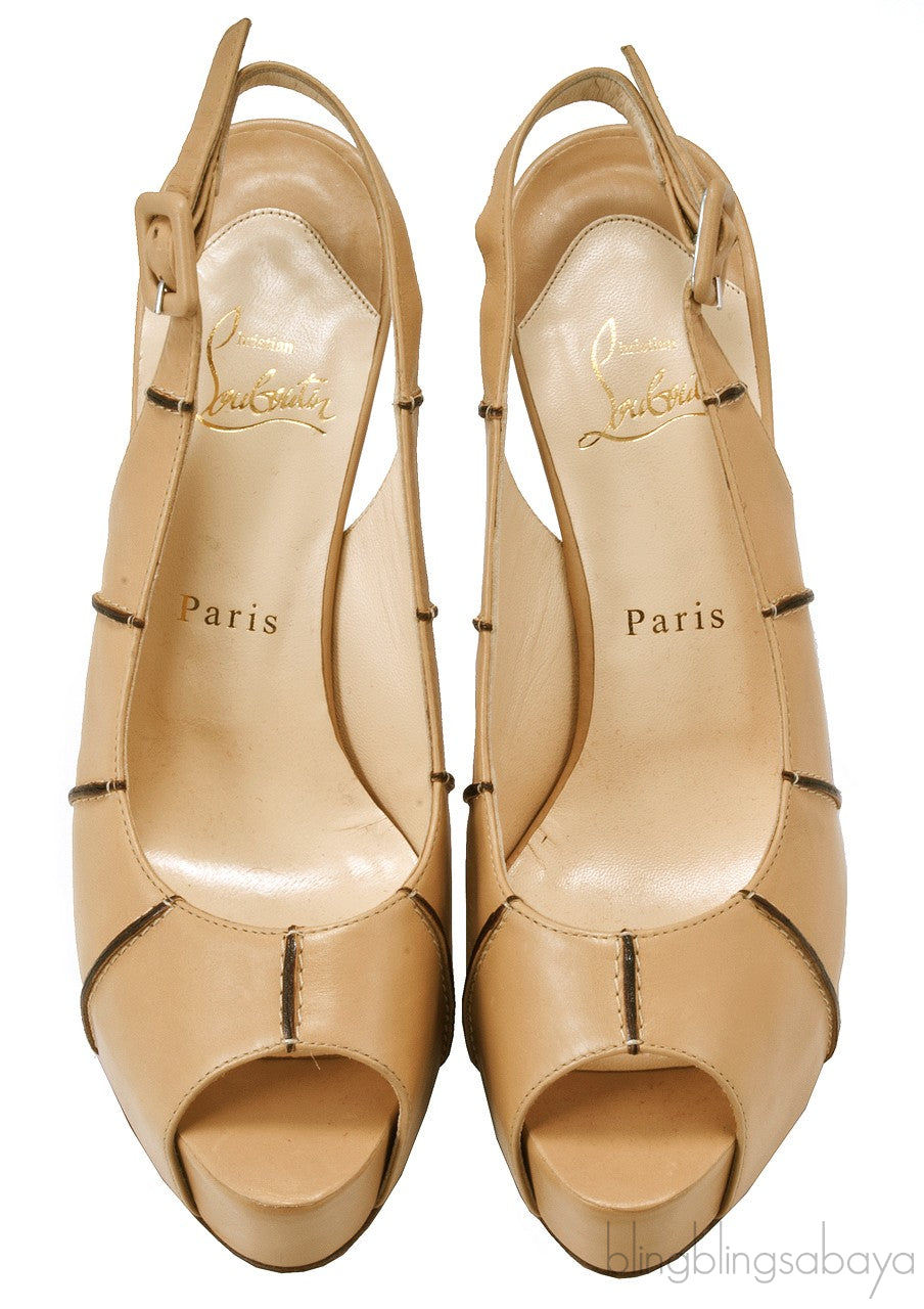Super Prive 120 Peep Toes
