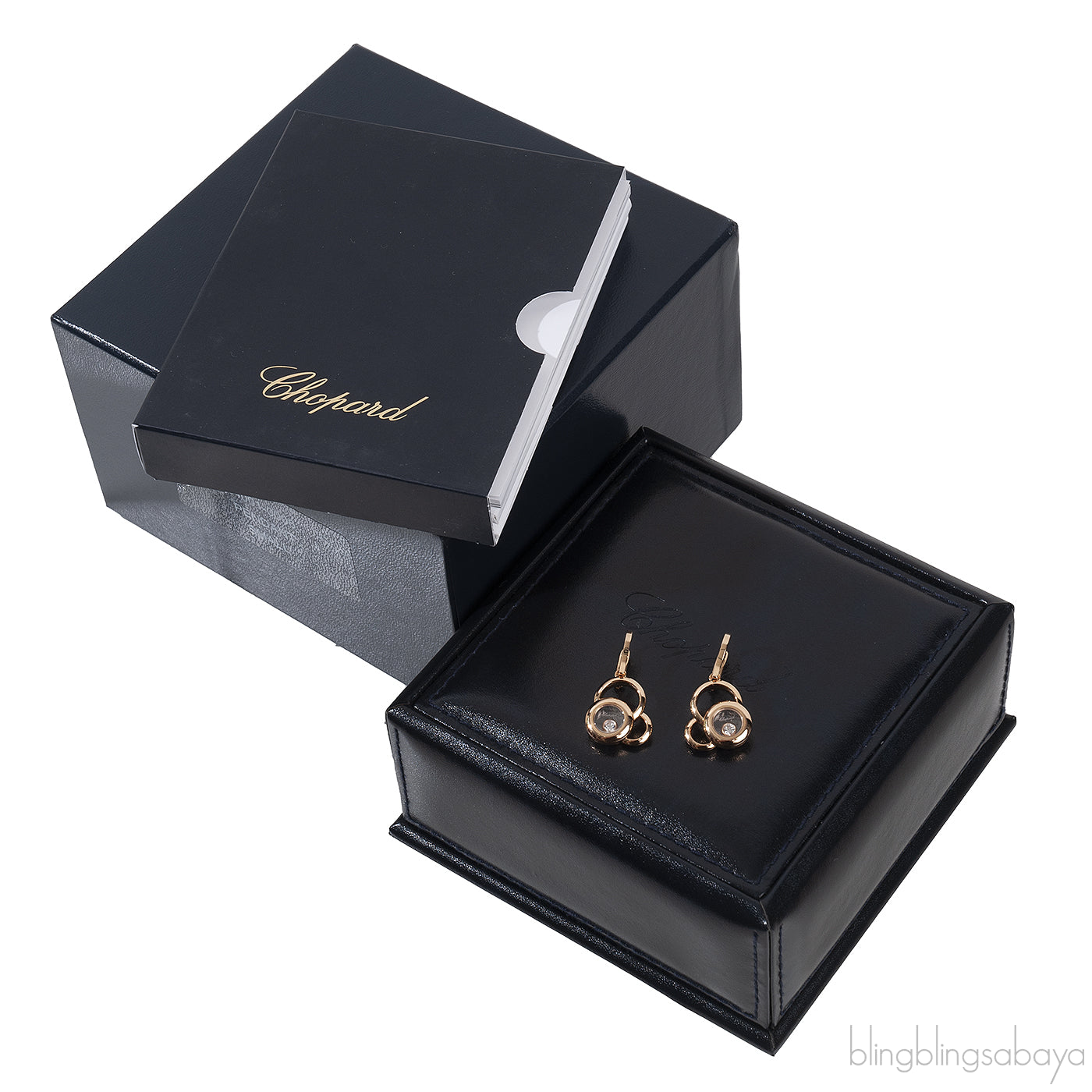 Happy Dream Gold Diamond Earrings