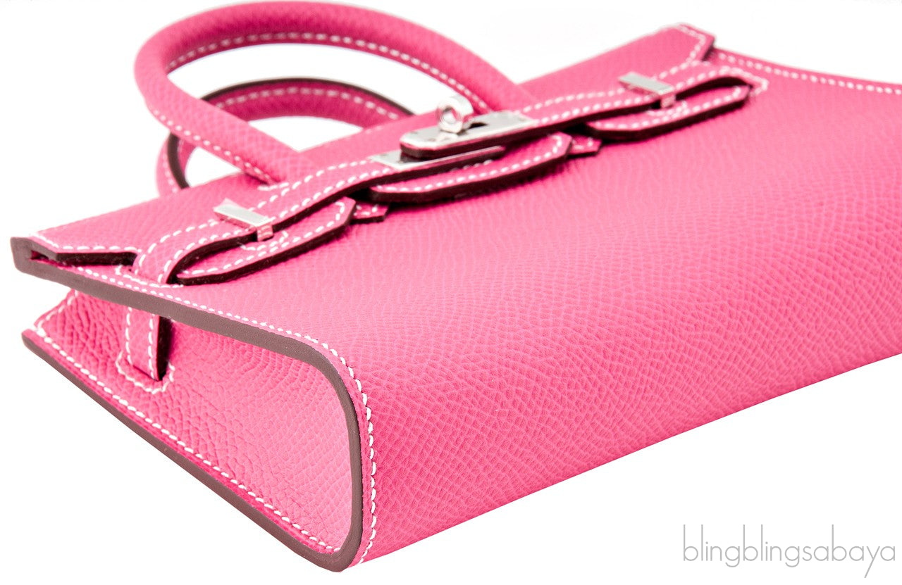 Mini Birkin Rose Tyrien