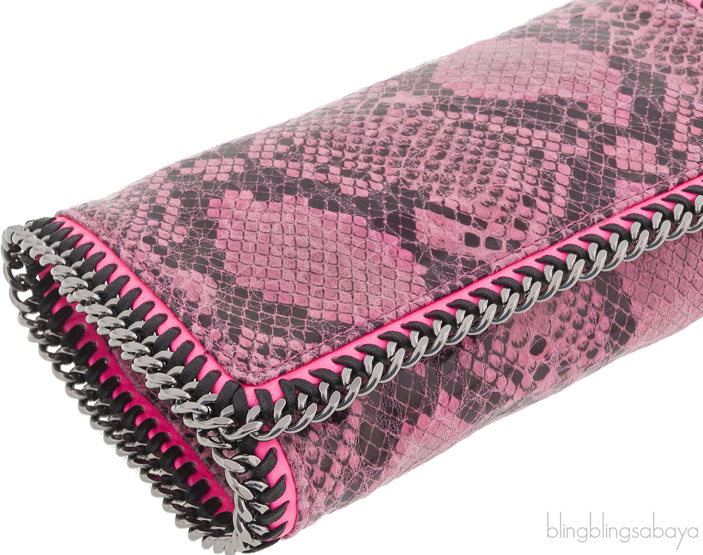 Falabella Python Effect Crossbody Bag