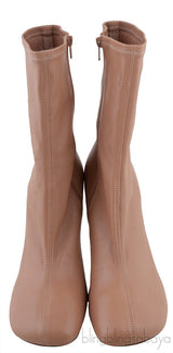 Nude Ankle Heels