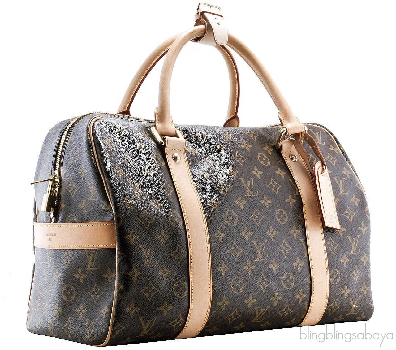 Brown Monogram Carryall